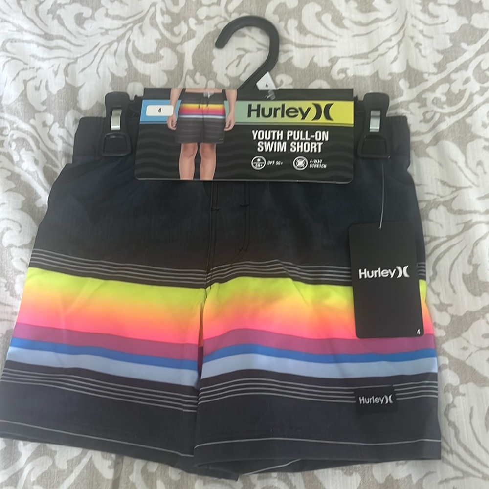NWT Boy’s Hurley X Pull On Swim Trunks.